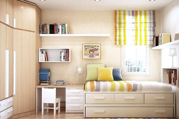 Lựa chọn nội thất phù hợp cho phòng ngủ nhỏ 3m2