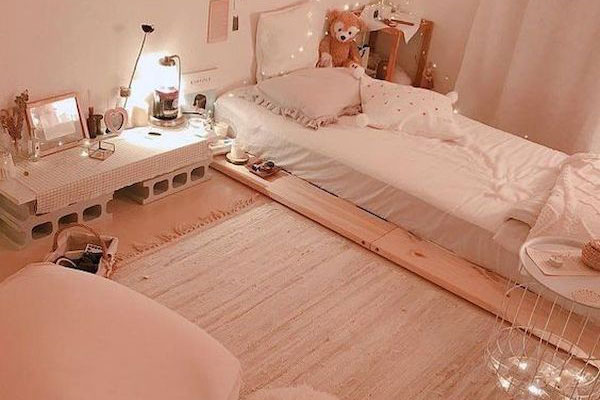 Thiết kế phòng ngủ không có giường tiết kiệm chi phí