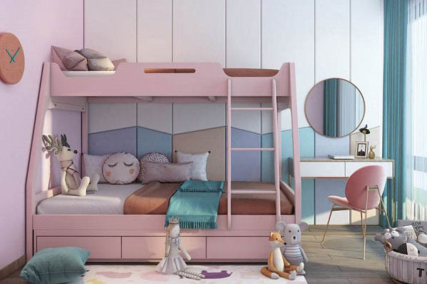 Thiết kế phòng ngủ đẹp cho bé gái 15 tuổi đơn giản
